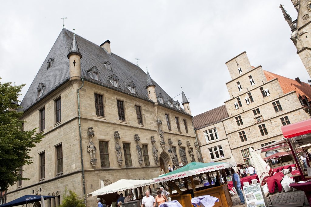 Rathaus und Marktplatz Osnabrück